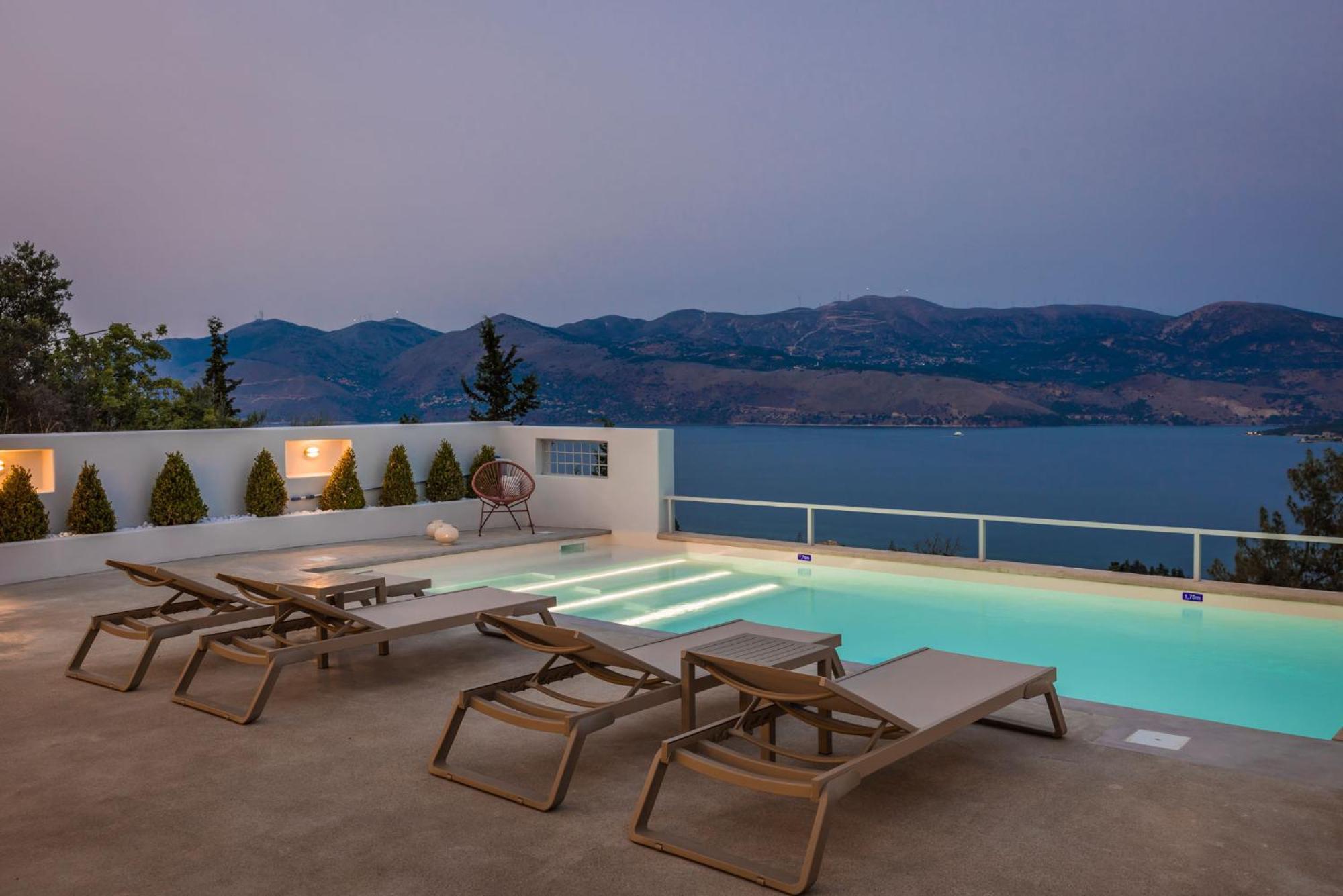 Villa Mirto - Iris Sunset Villas Lepedha Ngoại thất bức ảnh