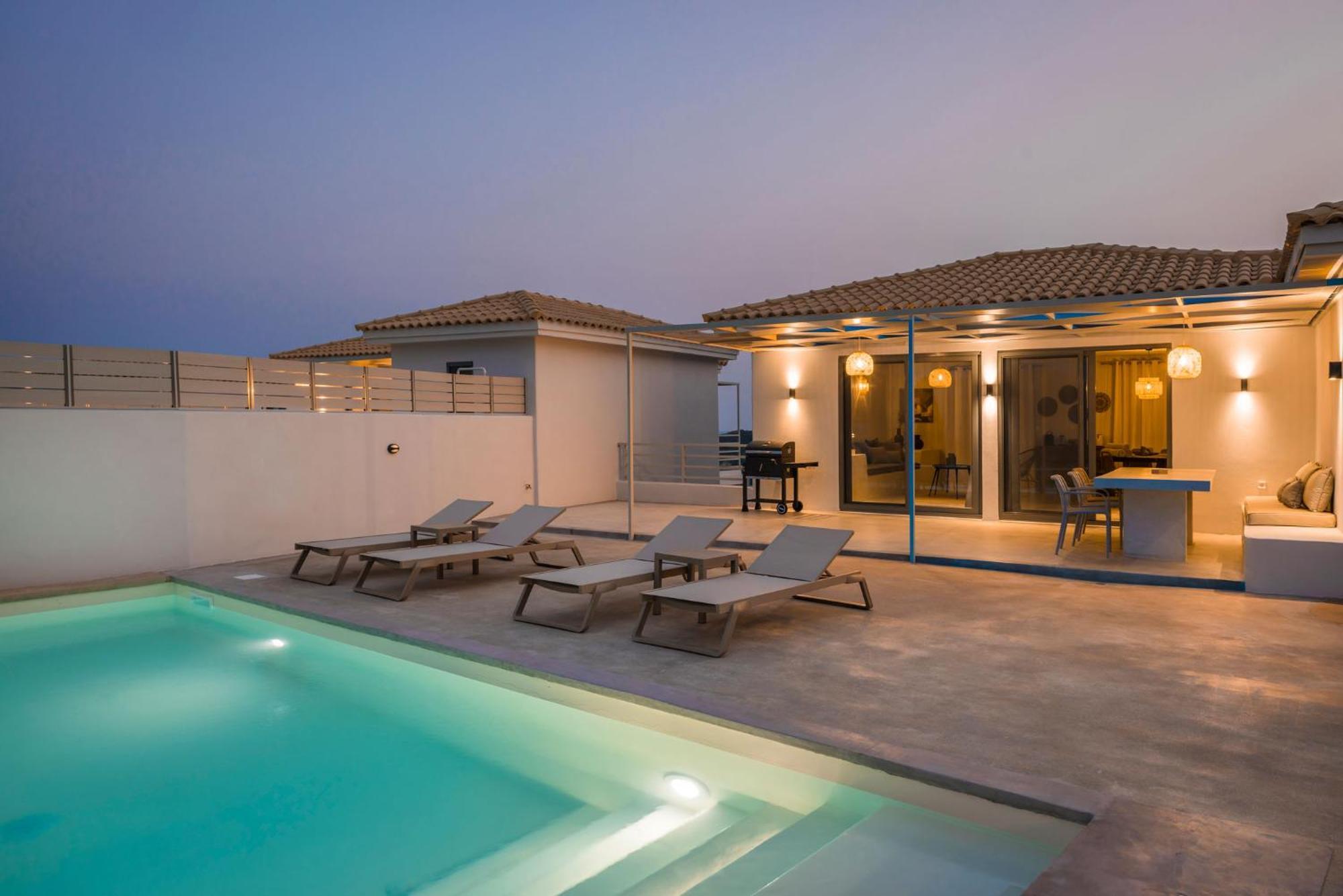 Villa Mirto - Iris Sunset Villas Lepedha Ngoại thất bức ảnh